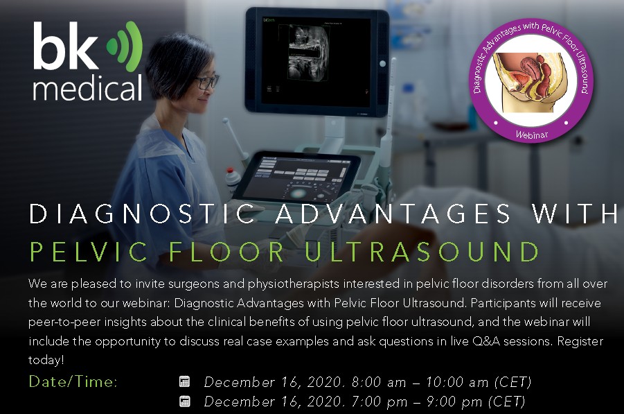 webinar pelvic floor sonography - diagnostic advantages